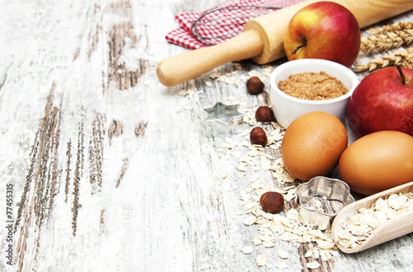 Obraz Baking ingredients