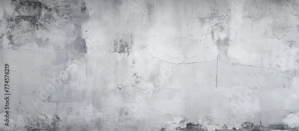 Obraz Close-up view of a red fire hydrant standing in front of a textured brick wall