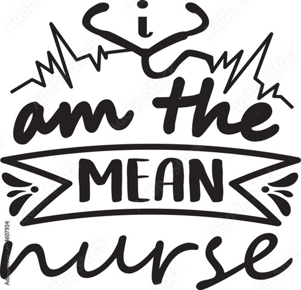 Obraz Nurse Svg Design