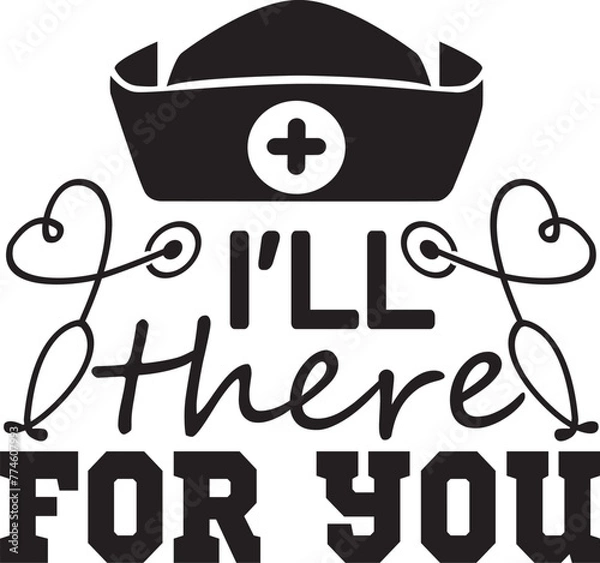 Obraz Nurse Svg Design