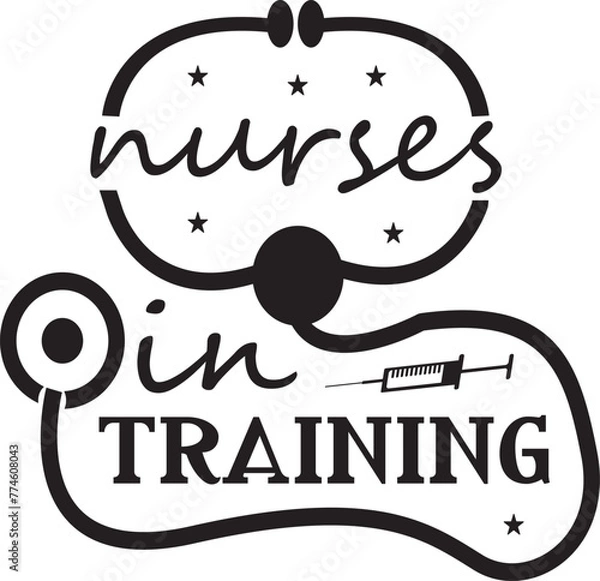 Obraz Nurse Svg Design