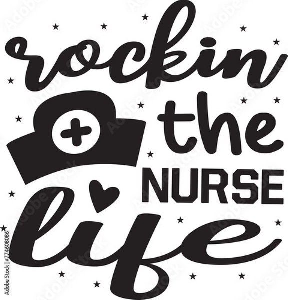 Obraz Nurse Svg Design