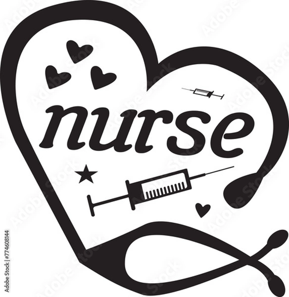 Obraz Nurse Svg Design