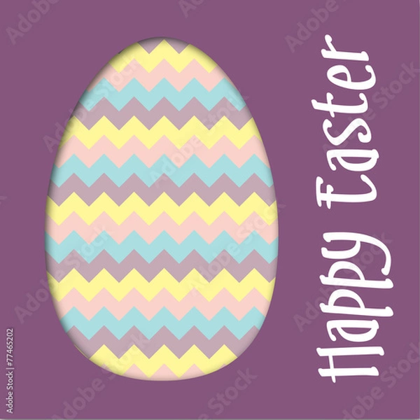 Obraz Easter Egg chevron