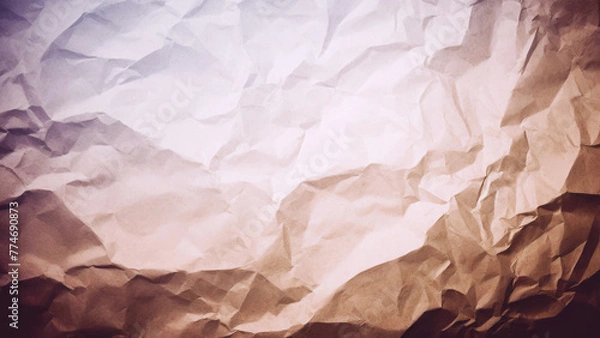 Obraz crumpled paper texture -pale