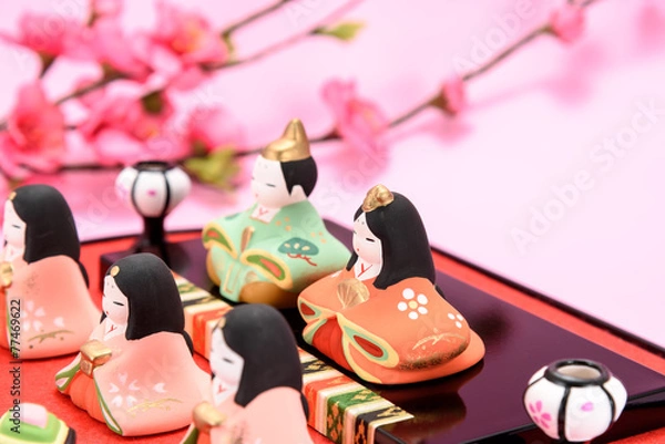 Fototapeta ひな人形