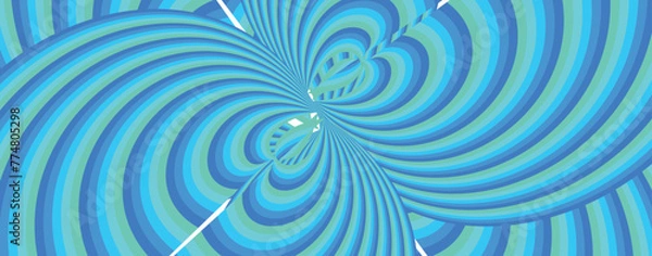 Fototapeta Abstract blue background