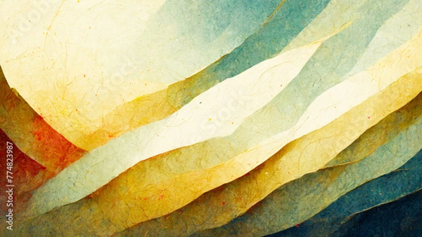 Fototapeta Abstract pattern wallpaper with various shapes
