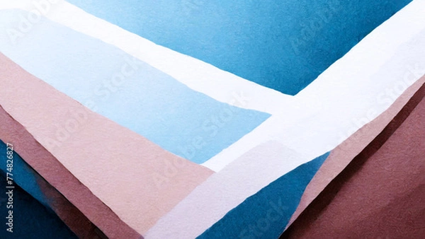 Fototapeta Abstract pattern wallpaper with various shapes