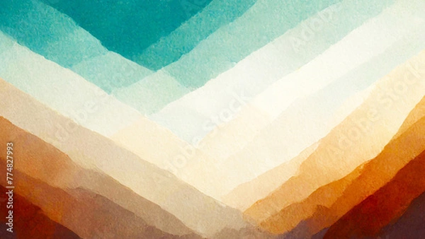 Fototapeta Abstract pattern wallpaper with various shapes