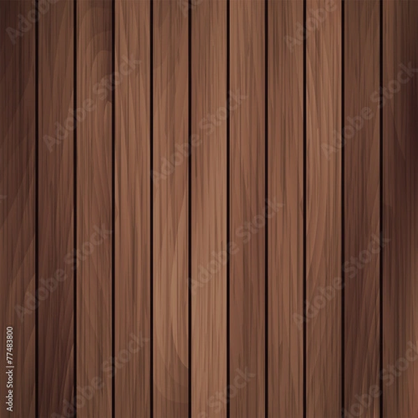 Fototapeta Vector wood plank
