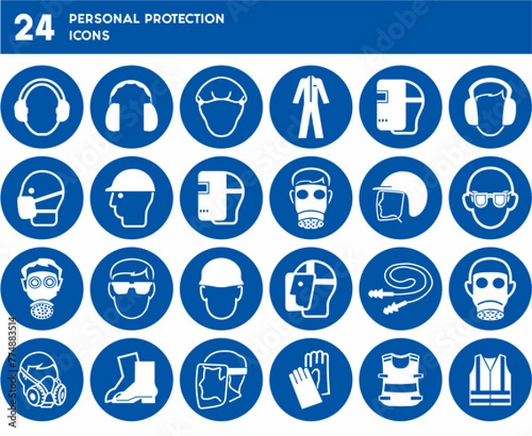 Obraz Personal protection set PPE