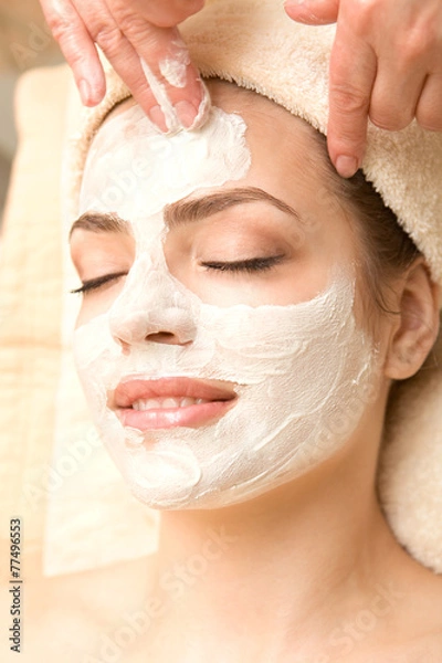 Fototapeta Facial mask