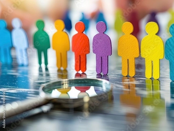 Fototapeta Optimal Talent Selection: Human Resource Strategy