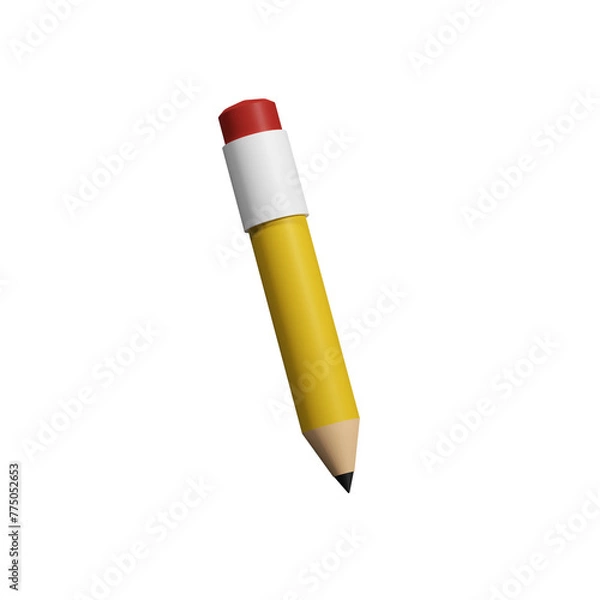 Obraz 3d simple pencil