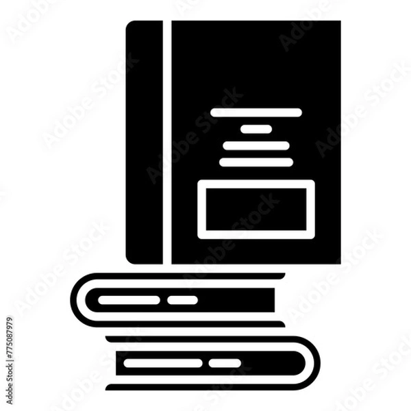 Fototapeta pile of textbooks