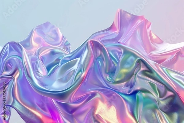 Fototapeta Translucent 3D Marble Texture Display