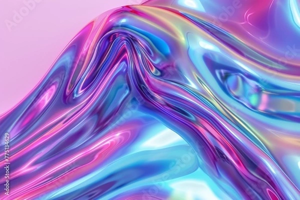 Fototapeta Luminous 3D Marble Surface Backdrop
