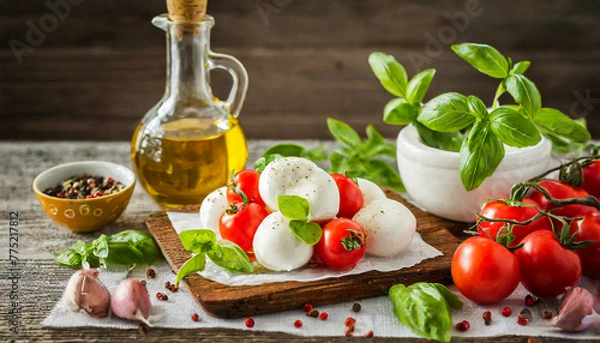 Obraz oil and tomato