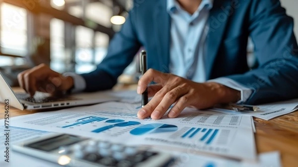 Obraz Utilizing financial forecasting to plan for future growth