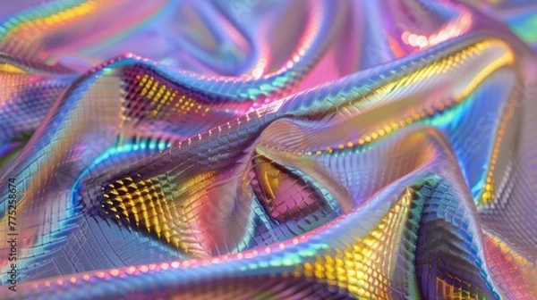 Fototapeta Shiny Fabric Spectrum