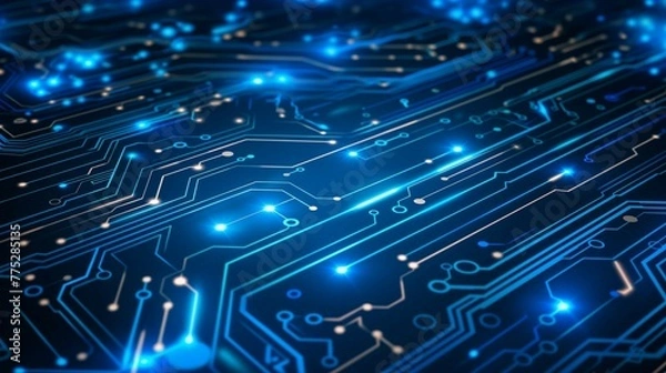 Fototapeta Infrastructure Network Technology Cloud Image