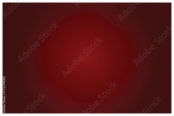 Fototapeta circular red gradient