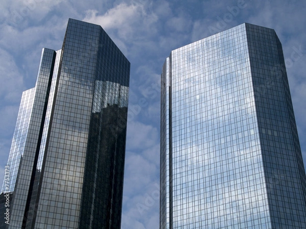 Fototapeta Hochhäuser