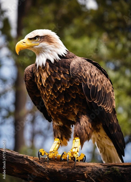 Fototapeta 
Robotic Eagle  A New Perspective
