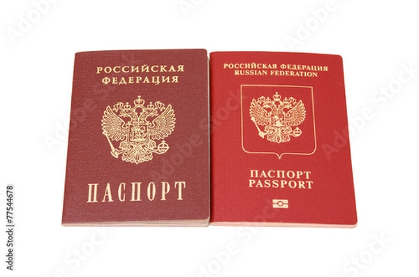 Obraz Russian identification papers