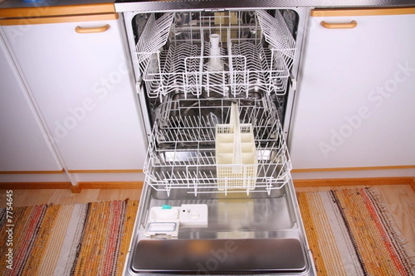 Obraz Empty dishwasher