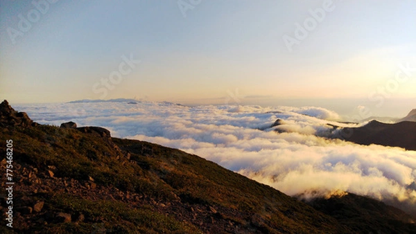 Obraz 船形山山頂