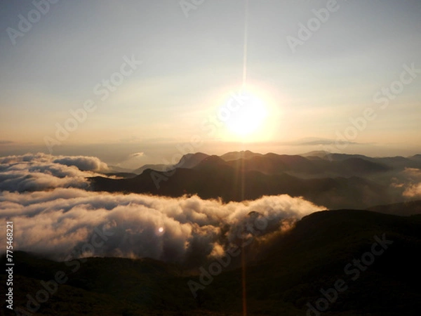 Obraz 船形山山頂