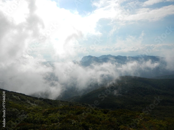 Obraz 船形山山頂