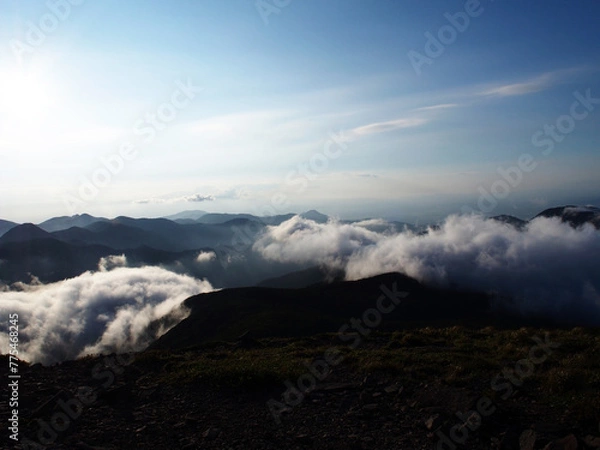 Obraz 船形山山頂からの景色