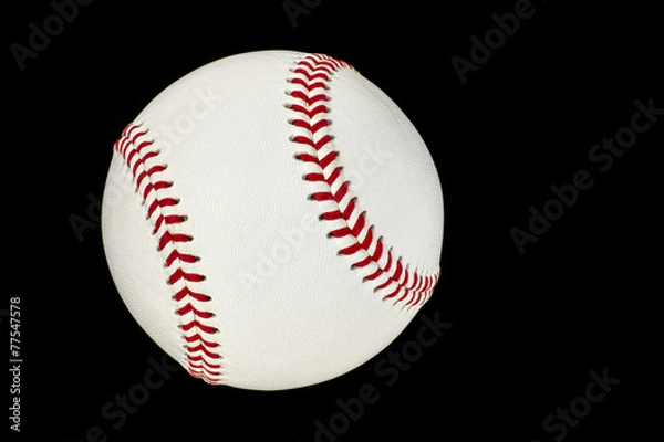 Obraz 野球ボール　黒背景