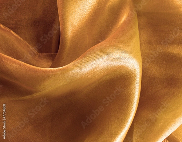 Obraz Golden silk - texture