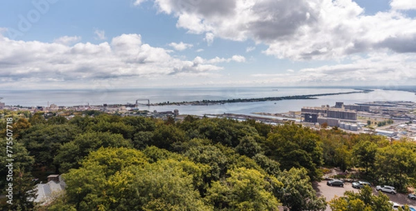 Fototapeta  view of duluth minnesota