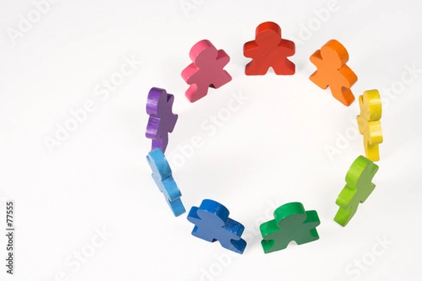 Obraz diversity and teamwork