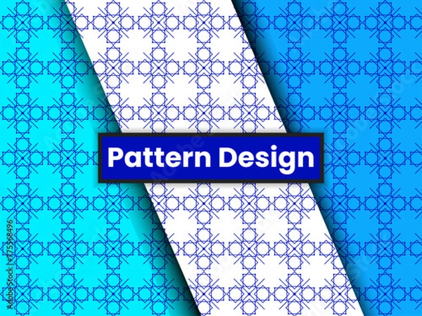 Fototapeta Unique & Decorative Geometric Pattern Design