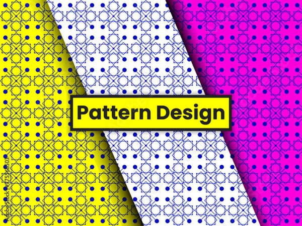 Fototapeta Unique & Decorative Geometric Pattern Design