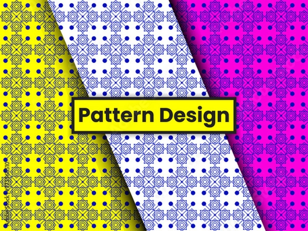Fototapeta Unique & Decorative Geometric Pattern Design