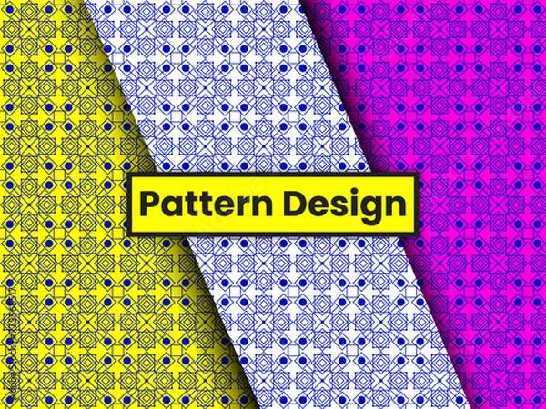 Fototapeta Unique & Decorative Geometric Pattern Design
