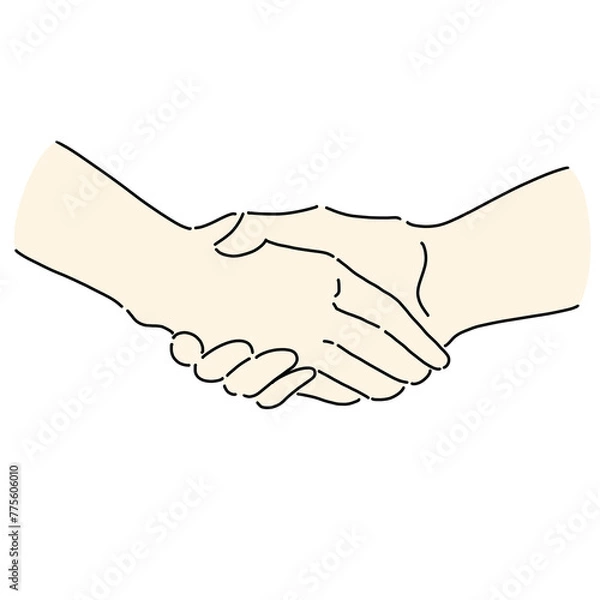Fototapeta 握手2