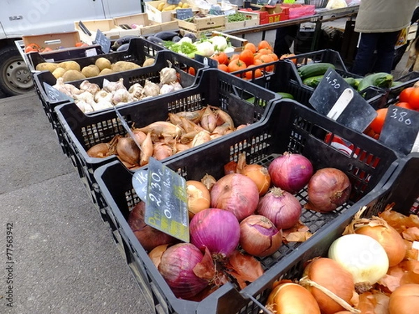 Obraz oignons & échalottes