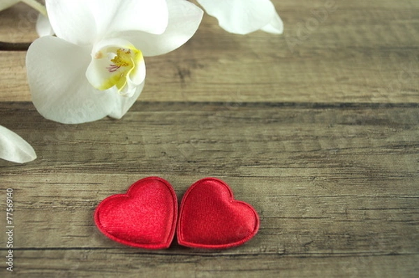 Obraz serduszka walentynkowe