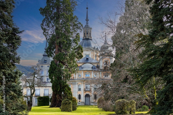 Fototapeta Palacio Real de La Granja de San Ildefonso