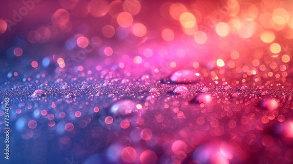 Obraz Beautiful abstract shiny light and glitter background.