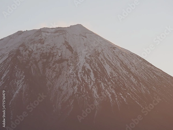 Obraz 金色に輝く富士山