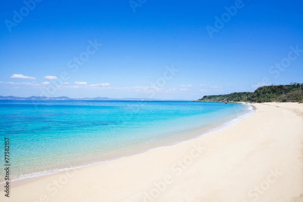 Obraz 沖縄のビーチ・大泊ビーチ